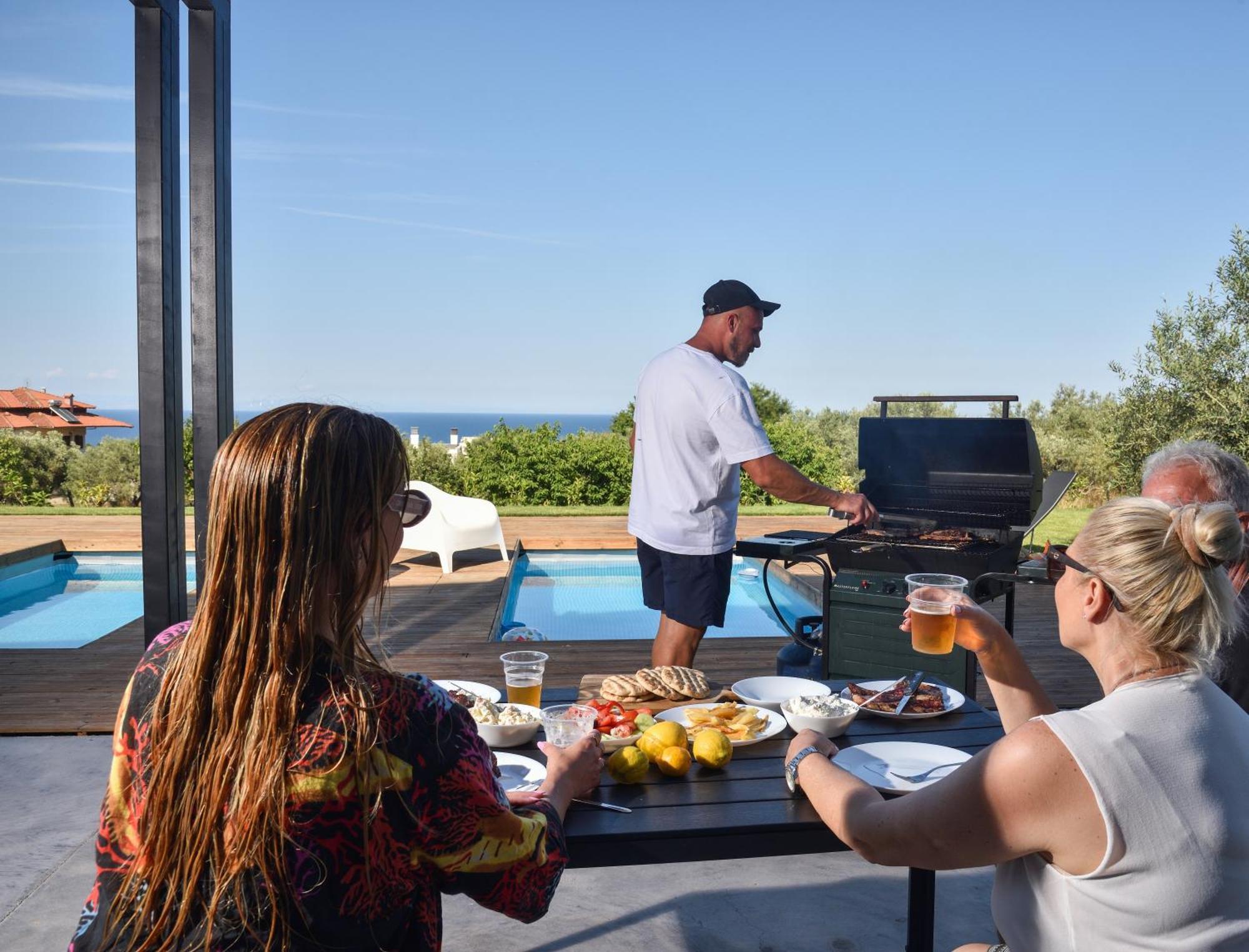 Olive All-Seasons Suites, Panel Hospitality Homes & Villas Litochoron Bagian luar foto