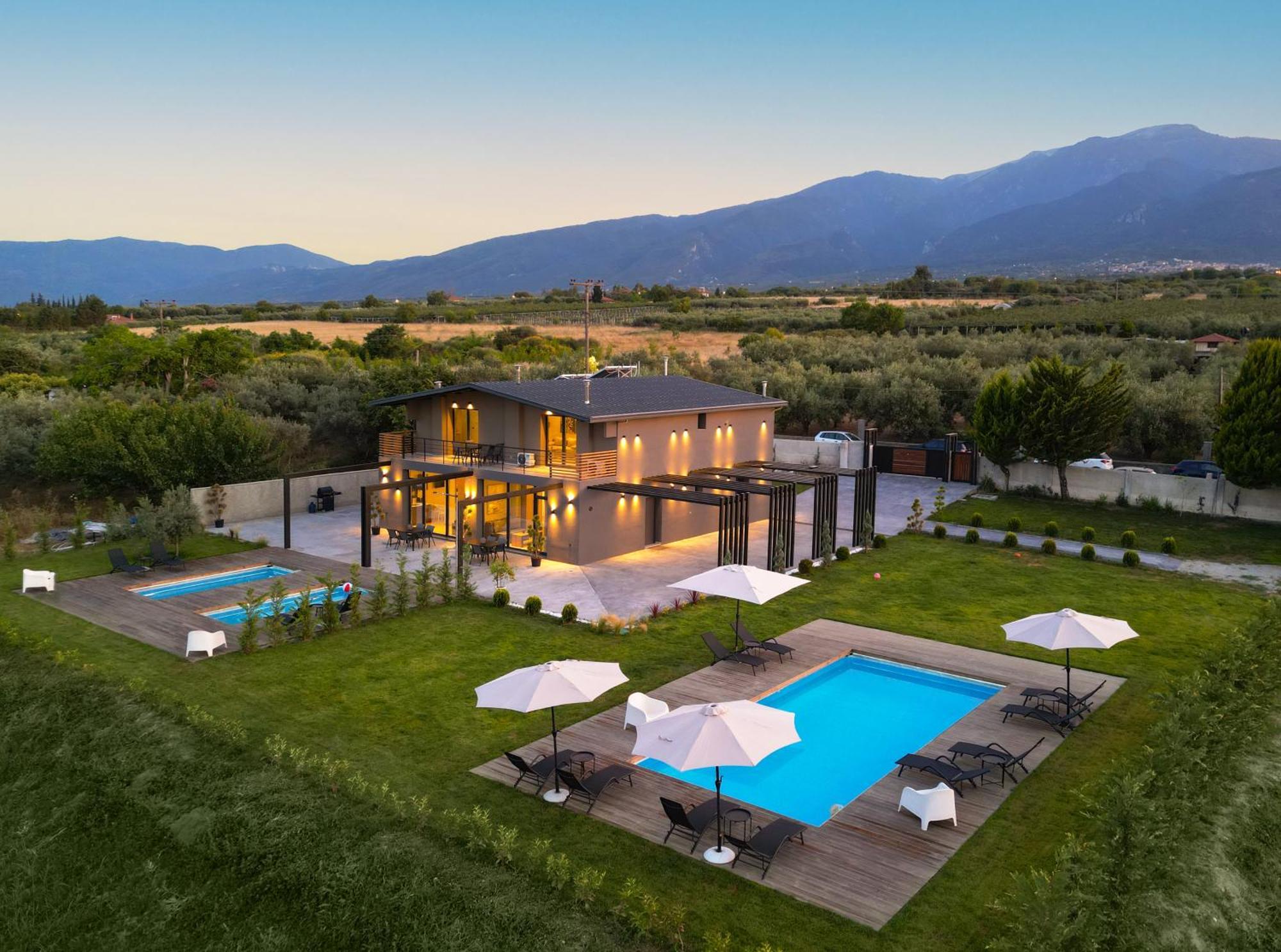 Olive All-Seasons Suites, Panel Hospitality Homes & Villas Litochoron Bagian luar foto