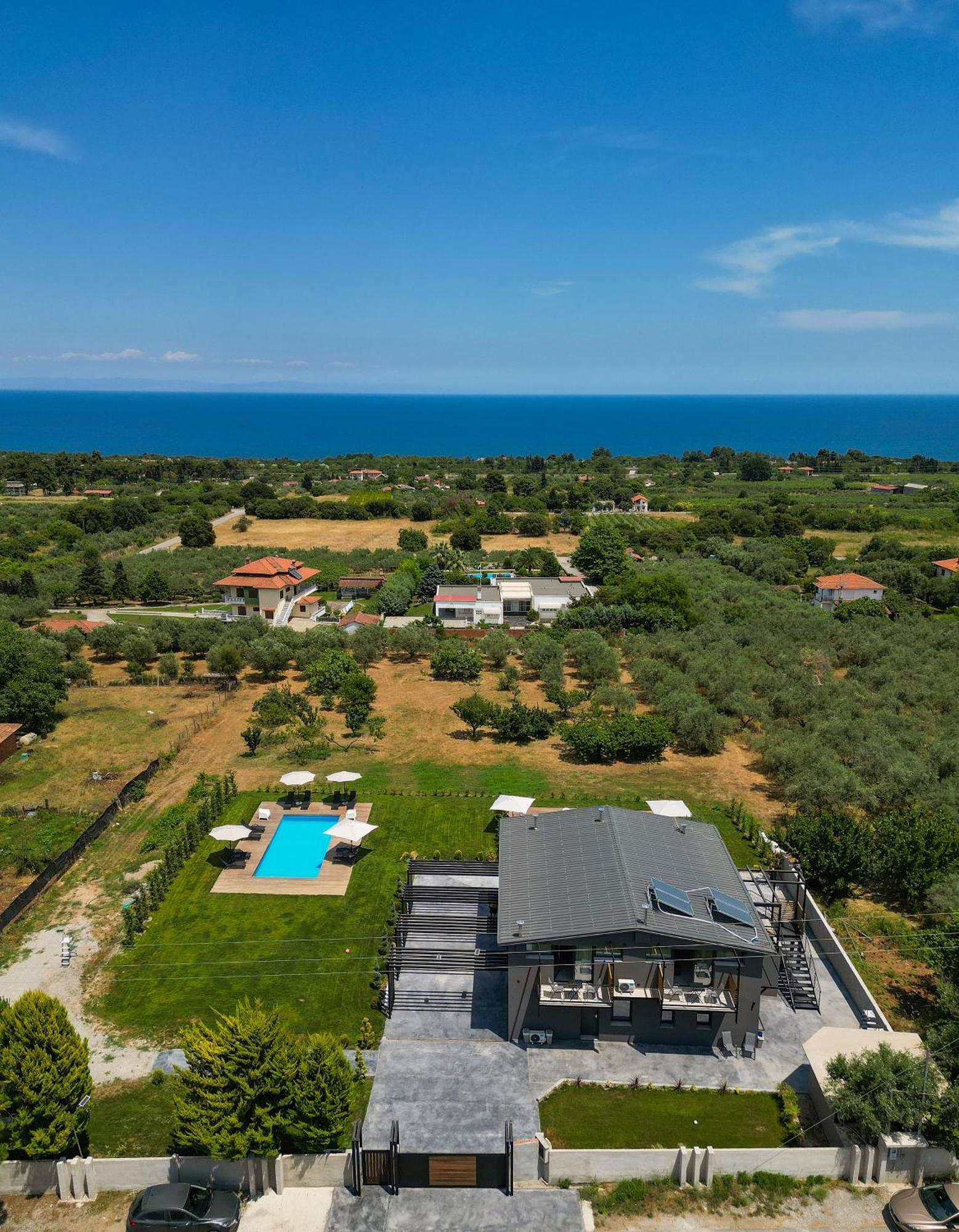 Olive All-Seasons Suites, Panel Hospitality Homes & Villas Litochoron Bagian luar foto